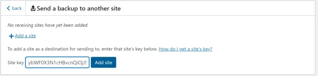 Migration guide send key