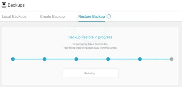 The ImportBuddy tool in Solid Backups